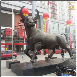 鑄銅關公 金融牛開荒牛銅牛雕塑