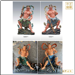 鑄銅關公 金剛力士銅雕塑鑄造廠