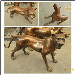 仿古金錢豹鑄造價格 仿古金錢豹鑄造價格