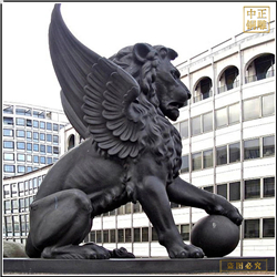 廣場飛獅雕塑生產廠 廣場飛獅雕塑生產廠