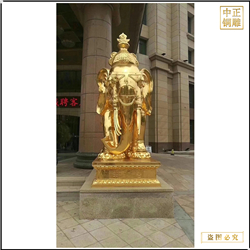 企業門口銅大象鑄造價格 企業門口銅大象鑄造價格