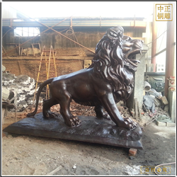 鑄銅關(guān)公 廣場匯豐銅獅子定做廠家