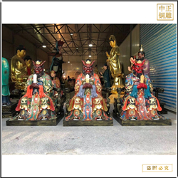 寺廟純銅龍王雕塑 寺廟純銅龍王雕塑