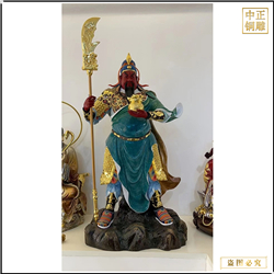 武財神銅雕 武財神銅雕