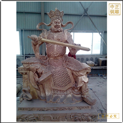 鑄銅關(guān)公 制作四大天王佛像廠家