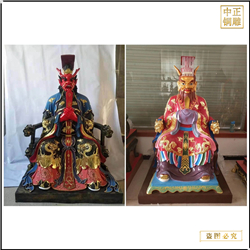 鑄銅關公 坐像龍王銅像鑄造價格