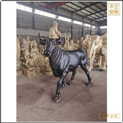 加工定制小區銅牛雕塑 加工定制小區銅牛雕塑