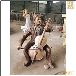 鑄銅關公 定制西方人物雕塑