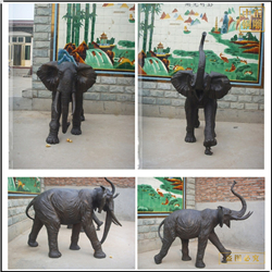 鑄銅關(guān)公 銅大象鑄造廠家