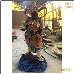 鑄銅關(guān)公 4米鑄銅四大天王佛像擺件