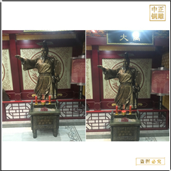 鑄銅關公 定做大禹雕塑