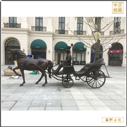 大型步行街銅雕塑鑄造 大型步行街銅雕塑鑄造