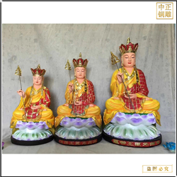 鑄銅關公 純銅地藏王佛像定制