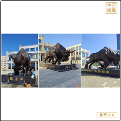 鑄銅關公 廣場大型銅牛雕塑鑄造廠