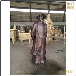 鑄銅關公 銷售丁葆楨雕塑價格