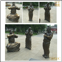 情景小品人物銅雕塑 情景小品人物銅雕塑