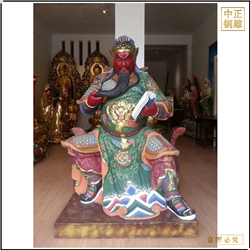 鑄銅關(guān)公 立式銅關(guān)公鑄造廠