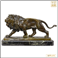 鑄銅關公 批發定制銅雕獅子雕塑