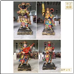 寺廟鑄銅四大天王佛像鑄造廠 寺廟鑄銅四大天王佛像鑄造廠