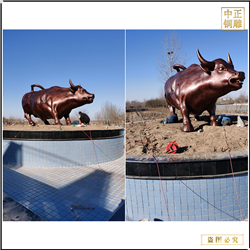 鑄銅關公 華爾街牛鑄造價格