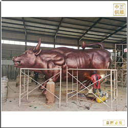 鑄銅關公 華爾街銅牛加工廠