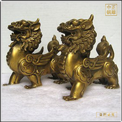 鑄銅關公 銅雕貔貅工藝品