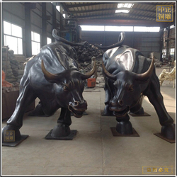 鑄銅關公 室外華爾街銅牛效果圖