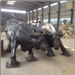 鑄銅關公 鑄銅華爾街銅牛