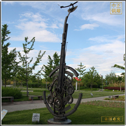 鑄銅關(guān)公 園林雕塑制作廠