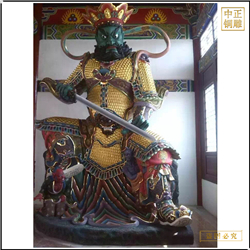 鑄銅關(guān)公 大型純銅四大天王鑄造廠