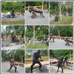 鑄銅關公 景觀馬壩人雕塑鑄造