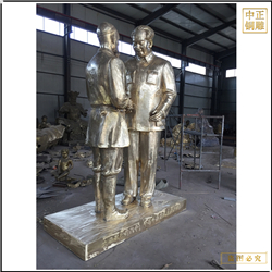 鑄銅關公 名人握手雕塑鑄造廠