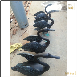 鑄銅關公 50公分高鑄銅天鵝鑄造