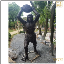 馬壩人園林銅雕塑 馬壩人園林銅雕塑