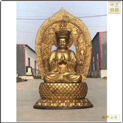 大號貼金地藏王佛像 大號貼金地藏王佛像