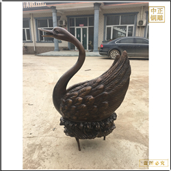 鑄銅關(guān)公 廣場銅天鵝雕塑