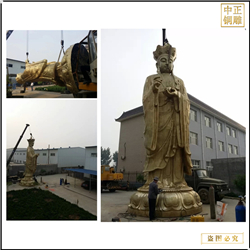 鑄銅關公 大型地藏菩薩坐像批發