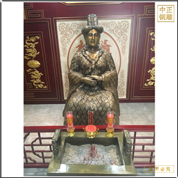 鑄銅關公 華胥人物雕塑