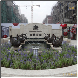 鑄銅關公 廣場銅天鵝鑄造廠家