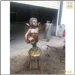 鑄銅關公 家居西方人物雕塑