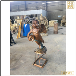 鑄銅關公 西方人物銅雕塑加工