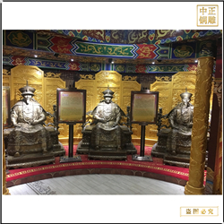 鑄銅關公 各種古代皇帝銅雕