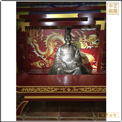 鑄銅關(guān)公 室外古代人物銅雕