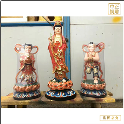 鑄銅關(guān)公 大型鑄銅觀音菩薩銅雕塑