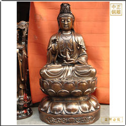 鑄銅關(guān)公 滴水觀音雕塑