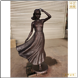 鑄銅關(guān)公 廠家制造西方人物雕塑