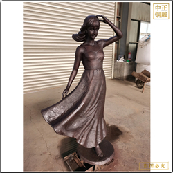 鑄銅關(guān)公 西方人物銅雕園林景