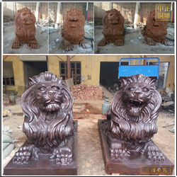 鑄銅關公 裝飾物銅佛像銅獅子