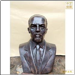 鑄銅關公 人物半身像加工鑄造