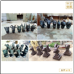 鑄銅關公 十二生肖銅雕塑鑄造價格